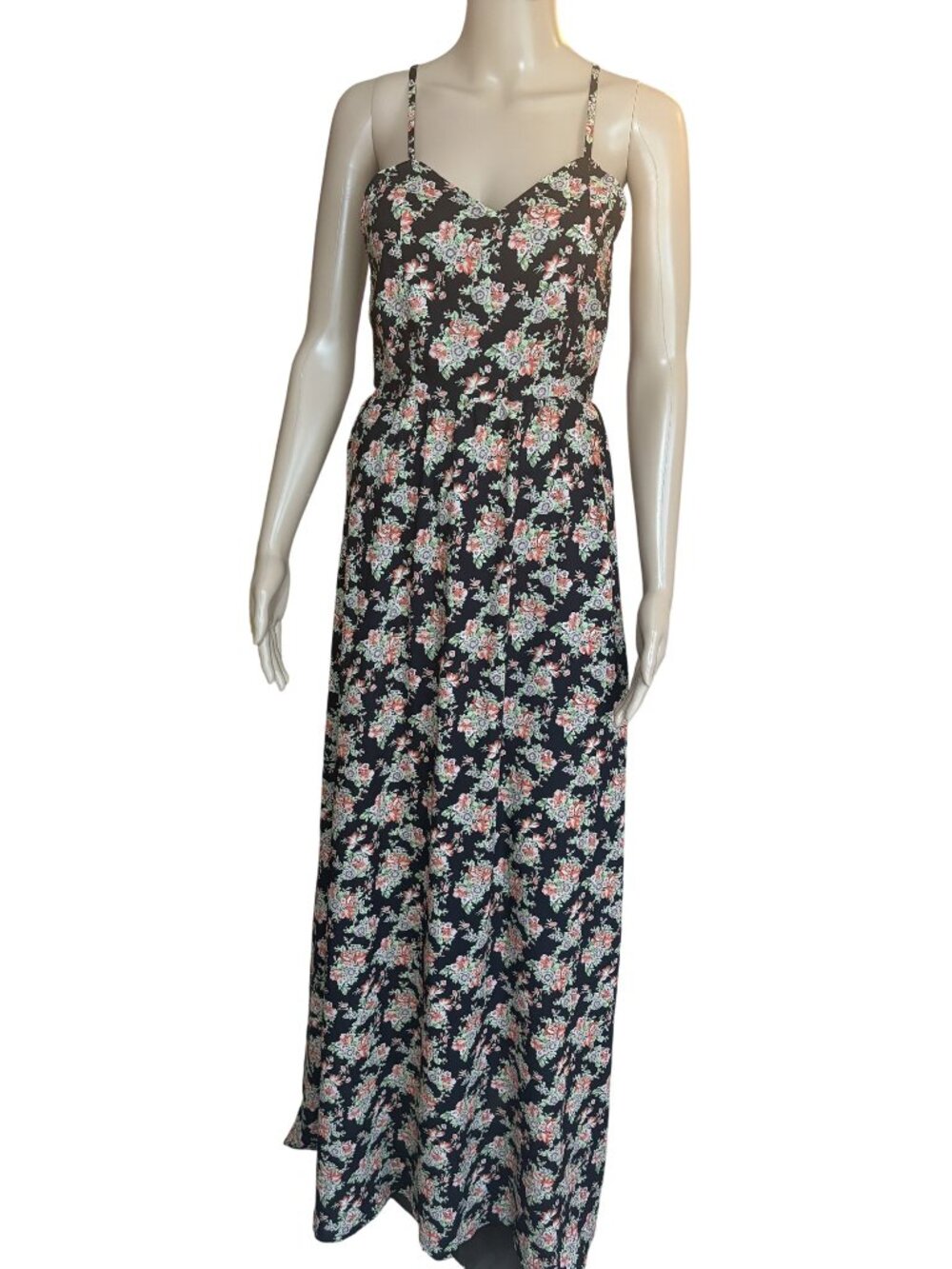 TOBI Floral Maxi Dress Size XS